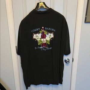 Tommy Bahama Black Casual Button-Down Shirt
